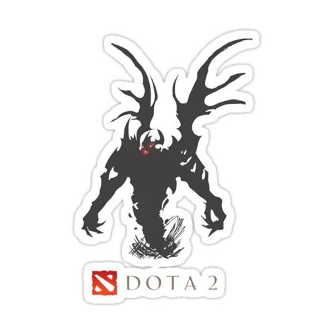 Dota 2 Shadow Fiend Sticker For Sale By Nitz000 Dota 2 Stickers