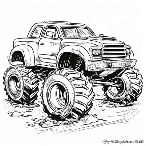 Mud Truck Drawings