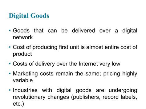 E Commerce Digital Markets Digital Goods Ppt