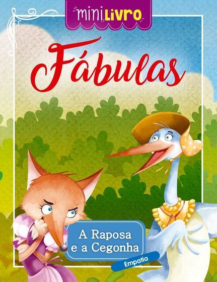 Livro F Bulas A Raposa E A Cegonha Livros De Literatura Infantil