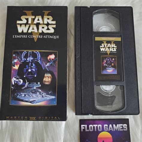 VHS D ORIGINE FR Star Wars V L Empire Contre Attaque 2000 Floto