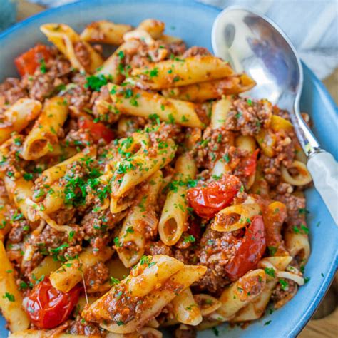 Minuten Nudel Hackfleisch Pfanne Einfach Lecker Einfach Malene