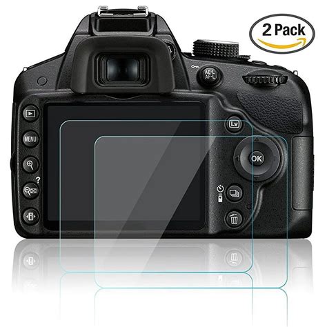 2 Pack 9h Hd Tempered Glass Lcd Screen Protector For Fuji Fujifilm X T2 Mirrorless Camera In