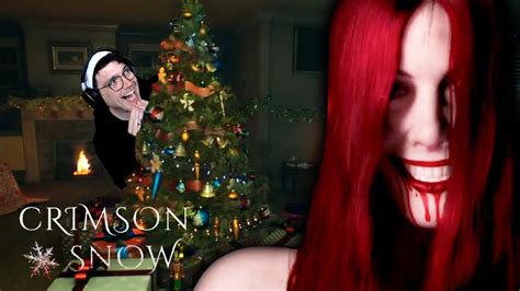 My Crazy Ex Girlfriend Is Trying To Ruin Christmas Indie Horror Game Crimson Snow Youtube