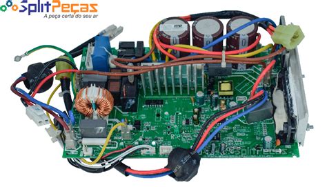 Placa Da Condensadora Midea Carrier Inverter Btus