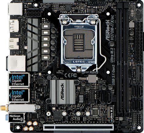 Asrock H370M ITX Ac Motherboard Specifications On MotherboardDB