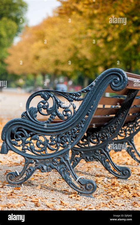 Victoria Park In Autumn Colours Hackney E9 London United Kingdom