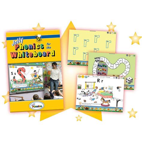 Jolly Phonics For The Whiteboard Downloadable Version Site Licence In Precursive Letters Abc