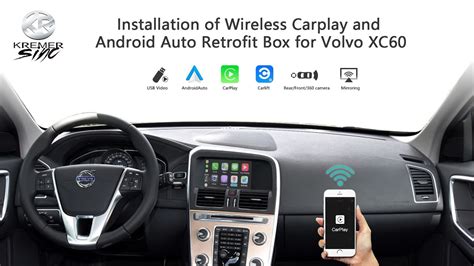 Retrofit Wireless Carplay Android Auto For Volvo Xc S V V Youtube