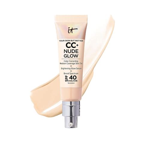 IT Cosmetics CC Nude Glow Lightweight Foundation Glow Serum With SPF