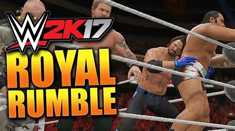 Royal Rumble 2023 Wwe 2k17 30 Man Royal Rumble Match Gameplay Wwe 2k17