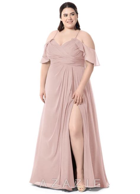 Plus Size Bridesmaid Chiffon Dresses