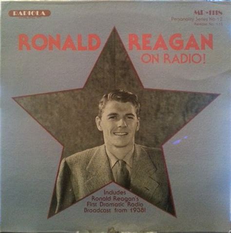 Ronald Reagan - Ronald Reagan On Radio! (1980, Vinyl) | Discogs