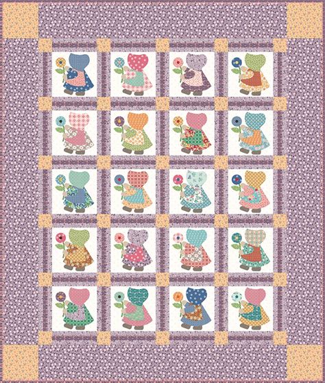 Riley Blake Designs Lori Holt Bee Vintage Sunbonnet Sue Quilt Kit