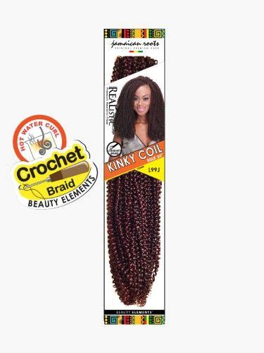 Kinky Coil Bulk 24 Realistic Beauty Element Crochet Braid Bijoux