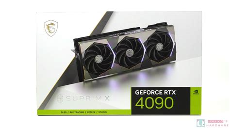 Msi Geforce Rtx 4090 Suprim X 24g 顯示卡外觀解禁開箱 Unikos Hardware