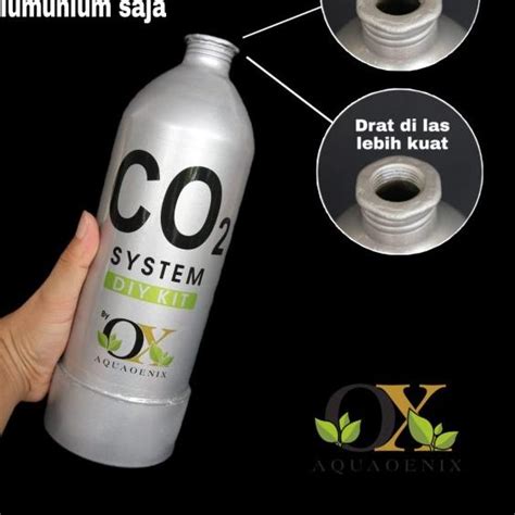 Jual Tabung Co2 Alumunium DIY Cisod Ragul Fullset Tabung Co2