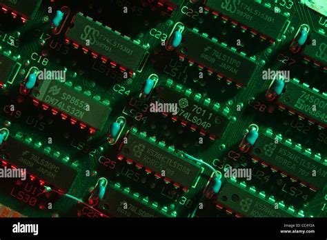 Electrical Component Parts Of Printed Circuit Boards At A Macro Level