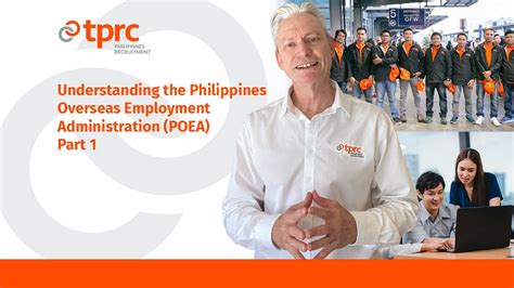 Philippines Overseas Employment Agency POEA Requirements For