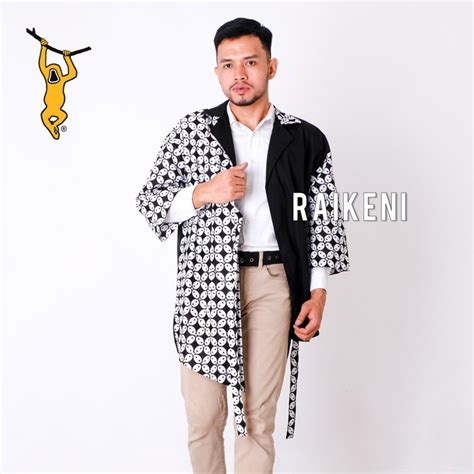 Jual RAIKENI Kimono Designer Outer Batik Outer Tenun Outer