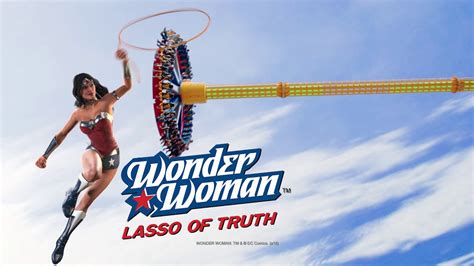 Wonder Woman Lasso Of Truth [great Adventure] World’s Tallest Pendulum Ride Youtube