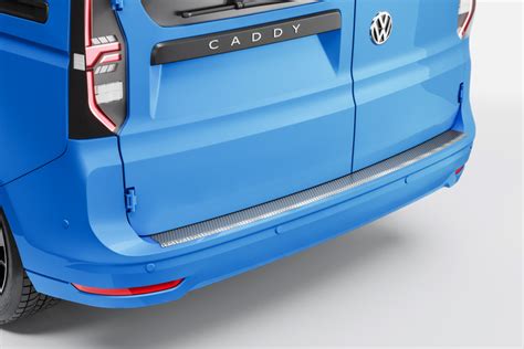 Protection De Pare Chocs Arrière Inoxydable Pour Vw Caddy Depuis 2021