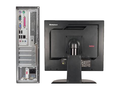 Refurbished Lenovo Desktop Computer ThinkCentre M57 SFF 17 LCD