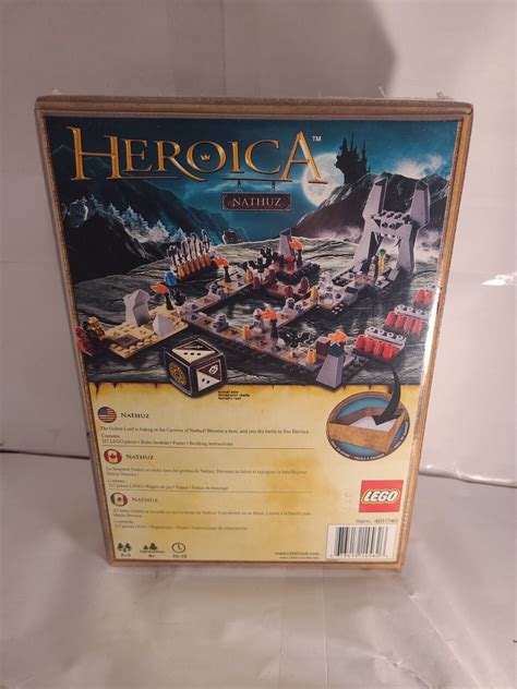 LEGO 3859 Heroica Caverns Of Nathuz Buildable Game New Sealed Nm EBay