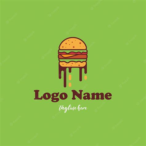 Premium Vector Burger Logo Design