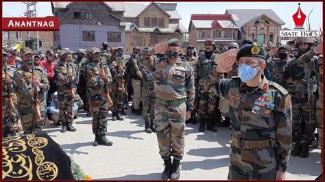 Tributes paid to TA jawan martyred in Bijbehara | State Times