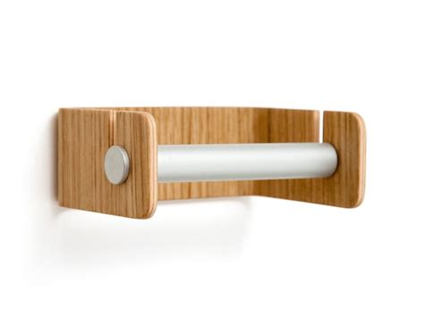 Jr Wood Toilet Roll Holder By Inno Design Tomi Kapiainen