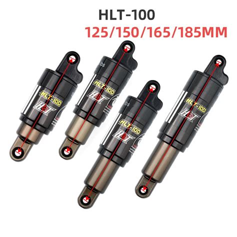 Hlt 100 Mountain Bicycle Rear Shock Absorber 125 150 165 185mm 750 850