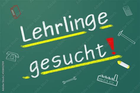 Lehrlinge Gesucht Stock Illustration Adobe Stock