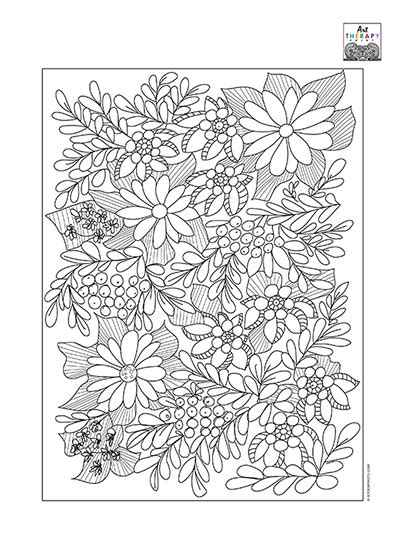 Free Free Printable Art Therapy Coloring Pages Download Free Free