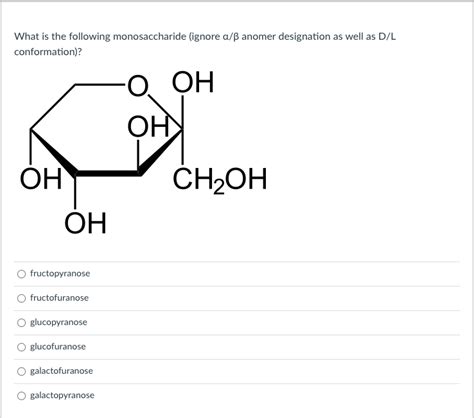 Solved Below Is The Trisaccharide Raffinose Ignore The Chegg