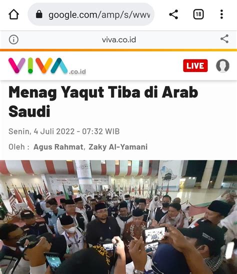 Lukman Simandjuntak On Twitter Jika Yaqut Menjadi Amirul Hajj Bagi