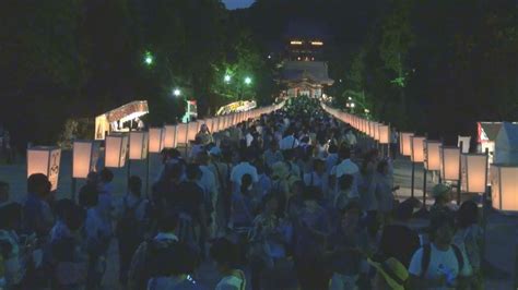 鎌倉・鶴岡八幡宮でぼんぼり祭神奈川新聞（カナロコ） Youtube