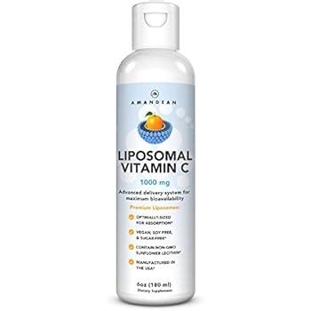 Amazon Dr Mercola Liposomal Vitamin C Mg Per Serving