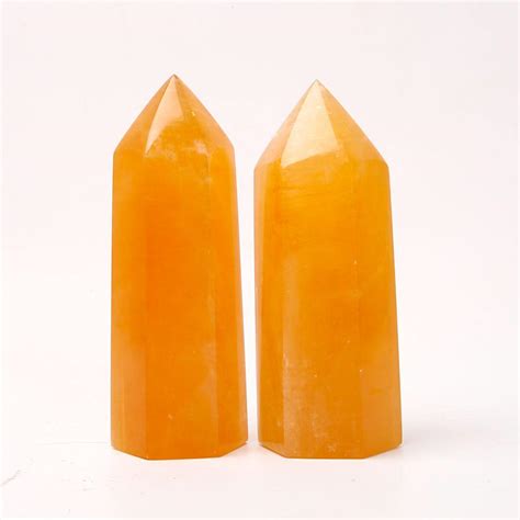 Honey Calcite Tower Wholesale Crystals