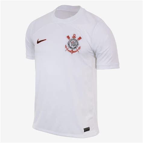 Camisa Do Corinthians I 2023 24 Torcedor Pro Nike Masculina Em