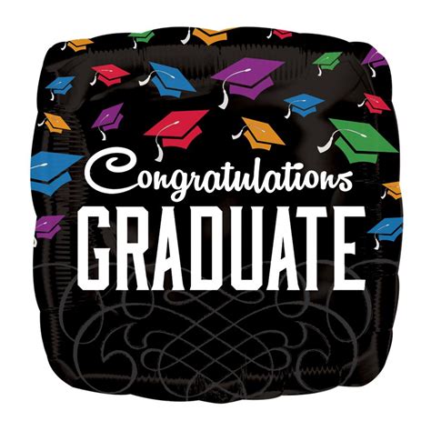 Shop For Congrats Grad You Did It Square Foil Balloon 18in 18 Inch