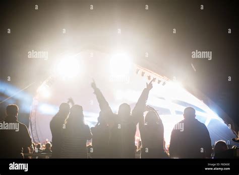 The Crowd At The Big Tribute Music Festival Aberystwyth August Bank