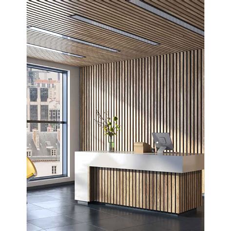 Sound Absorption Decorative Board Pet And Slatted Woodchina Th Star