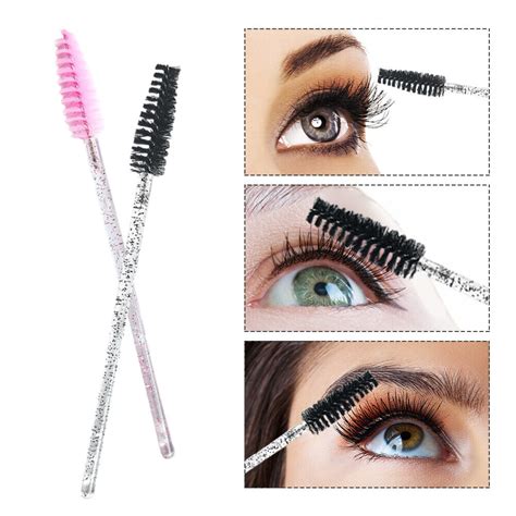 20pcs Mascara Wand Disposable Eyelash Brush Eyebrow Comb Women Girls Cleansing Ebay