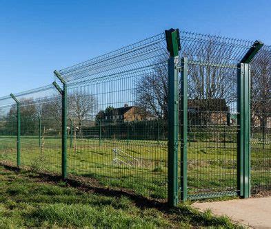 Protek Mesh Fencing Panels Light And Durable Security Fencing