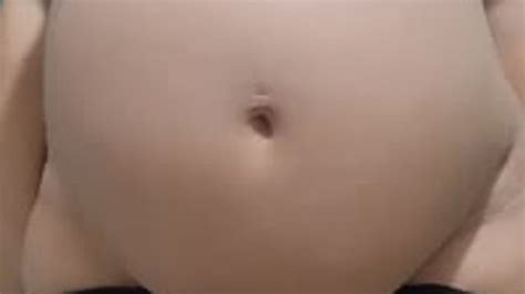 Showing Off My Pregnant Body And P With Farting CURVY MILF