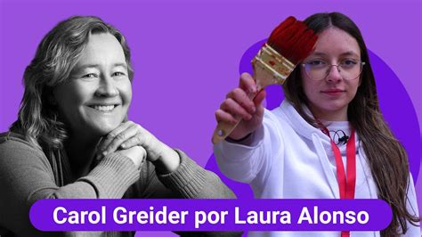 Carol Greider Bioquímica Retratada Por Laura Alonso Científicas A