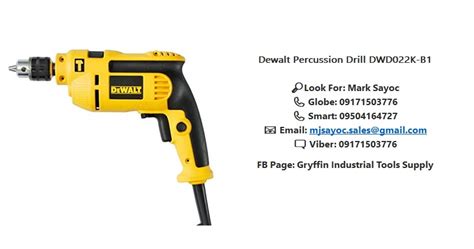 Dewalt Percussion Drill Dwd K B Commercial Industrial Industrial