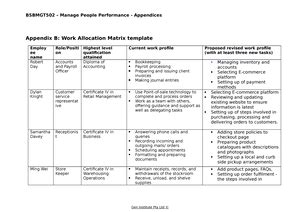 Bsbtwk Task Assignment Assessment Task Manage Meetings