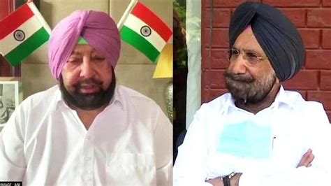 Ex Punjab Cm Capt Amarinder Hits Back At Dy Cm Randhawa Take Terror